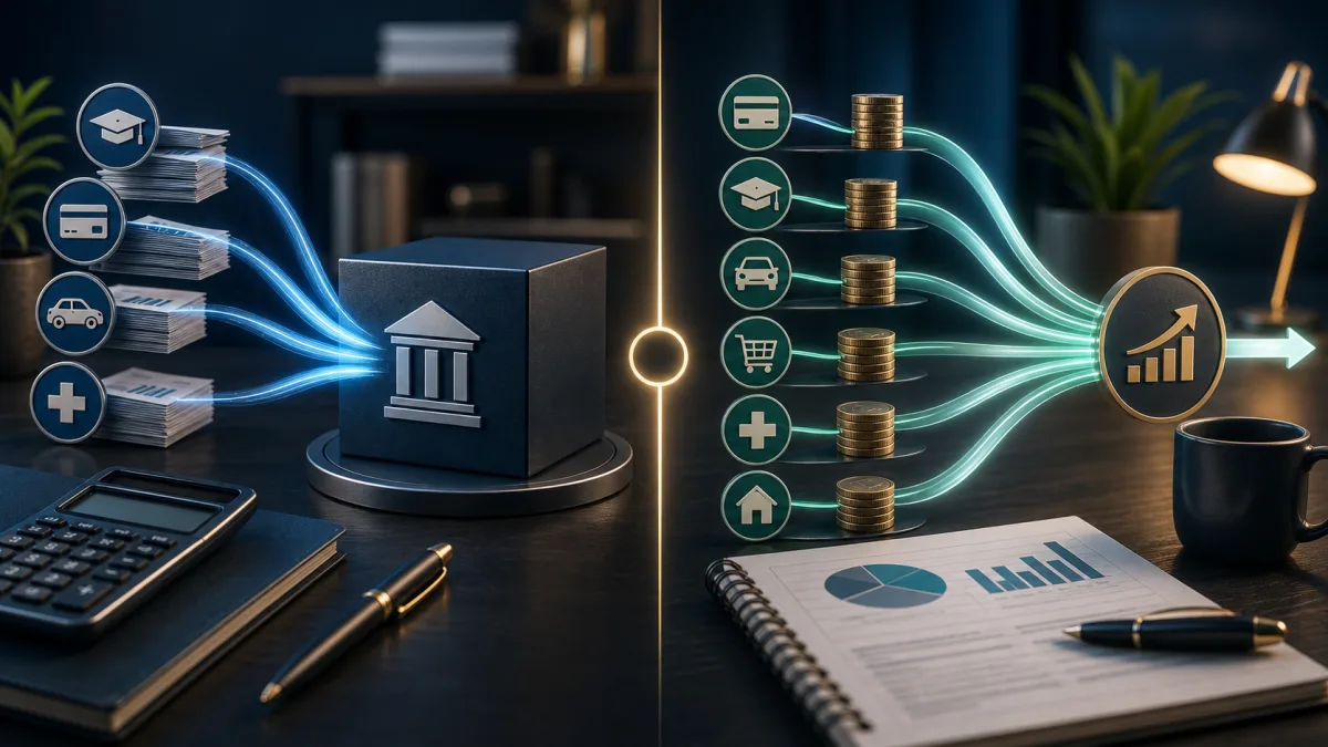Debt Consolidation vs Debt Optimization